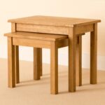 Lanner Oak Nest of Tables - Image 2