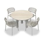 Koko 4 Seater Dining Table & Chairs - Image 2