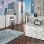 Kinsley White Gloss 3 Piece Bedroom Set - Image 9