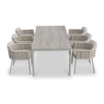 Olma 6 Seater Dining Table Set & Chairs - Image 4