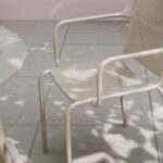 Porto 4 Seater Round Dining Set - Image 4