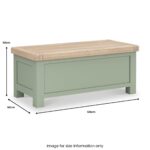 Penzance Blanket Box - Image 5