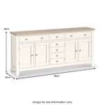 Bramley Extra Large Sideboard - Image 7
