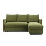 Thalia Velvet Corner Sofa Bed - Image 21