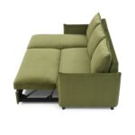 Thalia Velvet Corner Sofa Bed - Image 39