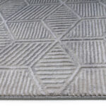 Kendrick Soft Textured Geometric Design Rug - Image 4
