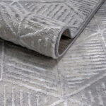 Kendrick Soft Textured Geometric Design Rug - Image 5