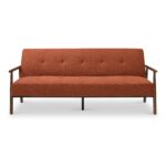 Frazier 3 Seater Button Back Sofa Bed