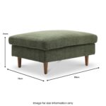 Carrington Chenille Footstool - Image 13