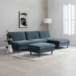 Carrington Chenille Click Clack Lounge Chair - Image 13