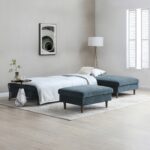 Carrington Chenille Footstool - Image 6