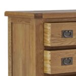 Zelah Oak 5 Drawer Chest - Image 11
