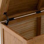 Zelah Oak Blanket Box - Image 4