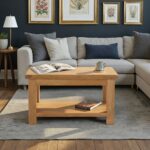 Zelah Oak Coffee Table - Image 2