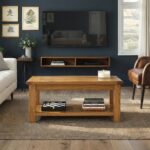 Zelah Oak Large Coffee Table - Image 2