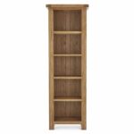 Zelah Oak Narrow Bookcase - Image 3