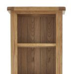 Zelah Oak Narrow Bookcase - Image 6