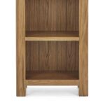 Zelah Oak Narrow Bookcase - Image 9