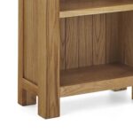 Zelah Oak Narrow Bookcase - Image 10