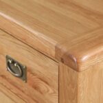 Zelah Oak Wide Bedside Table - Image 4