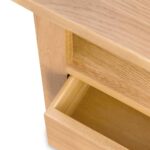 Surrey Oak Corner TV Stand - Image 11