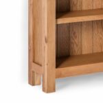 Surrey Oak Slim Bookcase - Image 17