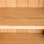 Surrey Oak Slim Bookcase - Image 11