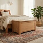 Surrey Oak Blanket Box - Image 2