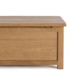 Surrey Oak Blanket Box - Image 12