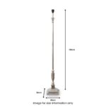 Canterbury Antique Silver Floor Lamp - Image 8