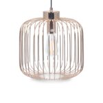 Dania French Gold Metal Wire Pendant - Image 3