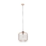 Dania French Gold Metal Wire Pendant