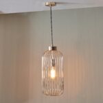 Dania French Gold Metal Wire Tall Pendant - Image 2