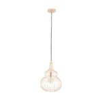 Dania French Gold Metal Wire Shaped Pendant