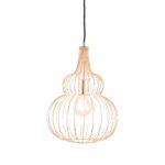 Dania French Gold Metal Wire Shaped Pendant - Image 3