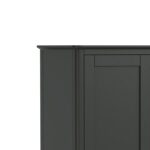 Dumbarton Charcoal Double Wardrobe - Image 3