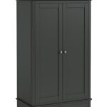 Dumbarton Charcoal Double Wardrobe - Image 4