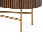 Milo Mango & Marble Fluted Mini Sideboard - Image 8