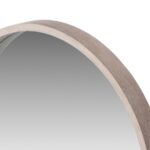 Natural Wood Round Wall Mirror - Image 5