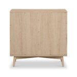 Jakob Oak 3 Drawer Grooved Chest - Image 6