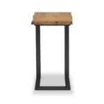 Isaac Oak Side Table - Image 5