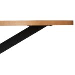 Sunburst Oak 180cm Ellipse Dining Table - Image 7