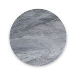 Pimlico Marble Round C Side Table with Grey Frame - Image 6