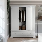 Colette Triple Wardrobe with 2 Drawers - Image 11