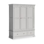 Colette Triple Wardrobe with 2 Drawers - Image 12
