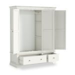 Colette Triple Wardrobe with 2 Drawers - Image 42