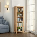 Penryn Oak Slim Bookcase - Image 2