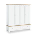 Farro 4 Door Wardrobe with 2 Drawers