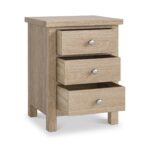 Farro Washed Oak XL Bedside Table - Image 6