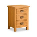 Lanner Oak Bedside Table